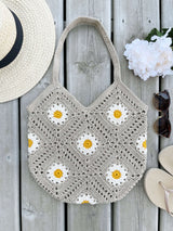 Crochet Kit - Breezy Days Daisy Bag image 3 thumbnail
