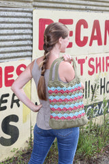 Crochet Kit - Box Stitch Market Bag image 3 thumbnail