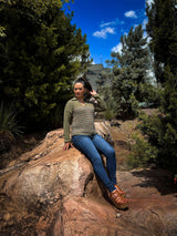 Knit Kit - Comfy Collared Sweater image 3 thumbnail