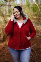 Crochet Kit - Winter Thistle Jacket image 3 thumbnail