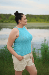 Crochet Kit - Braided Nautical Halter Top image 3 thumbnail