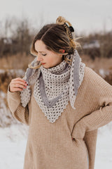 Crochet Kit - Birchmount Triangle Wrap image 3 thumbnail