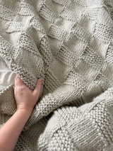 Knit Kit - The Quade Throw image 3 thumbnail