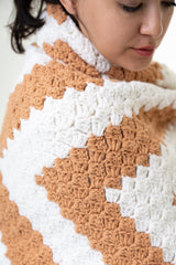 Striped C2C Lapghan image 3 thumbnail