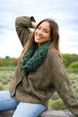 Tweed Granny Cowl (Crochet) thumbnail