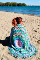 Crochet Kit - Juniper Circle Blanket image 3 thumbnail