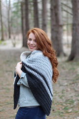 Crochet Kit - North Woods Shawl image 3 thumbnail