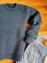 Crochet Kit - Split Level Pullover image 3 thumbnail