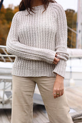 Knit Kit - Cornwall Cabled Raglan image 3 thumbnail