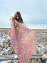 Crochet Kit - Mountain Sunrise Throw image 3 thumbnail