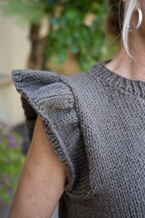 Ruffled Sleeve Top image 2 thumbnail