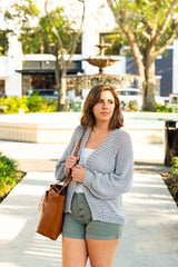 Crochet Kit - Everyday Cotton Cardigan image 3 thumbnail