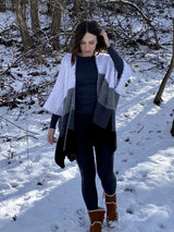 Crochet Kit - Color Block Cape image 3 thumbnail