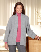 Loom Knit Cardigan image 2 thumbnail