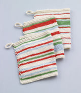 Knit Striped Dishcloths - Version 1 image 2 thumbnail