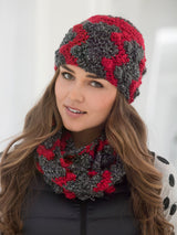 Bobble Ripple Hat & Cowl image 2 thumbnail