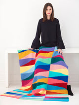 Color Pennant Afghan image 2 thumbnail