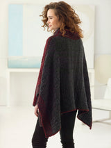 Textured Stitch Poncho image 2 thumbnail
