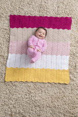 Happy Baby Ripple Afghan image 2 thumbnail