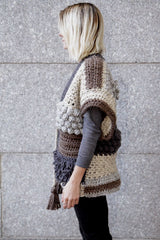 Crochet Kit - Sherpa Poncho image 6 thumbnail