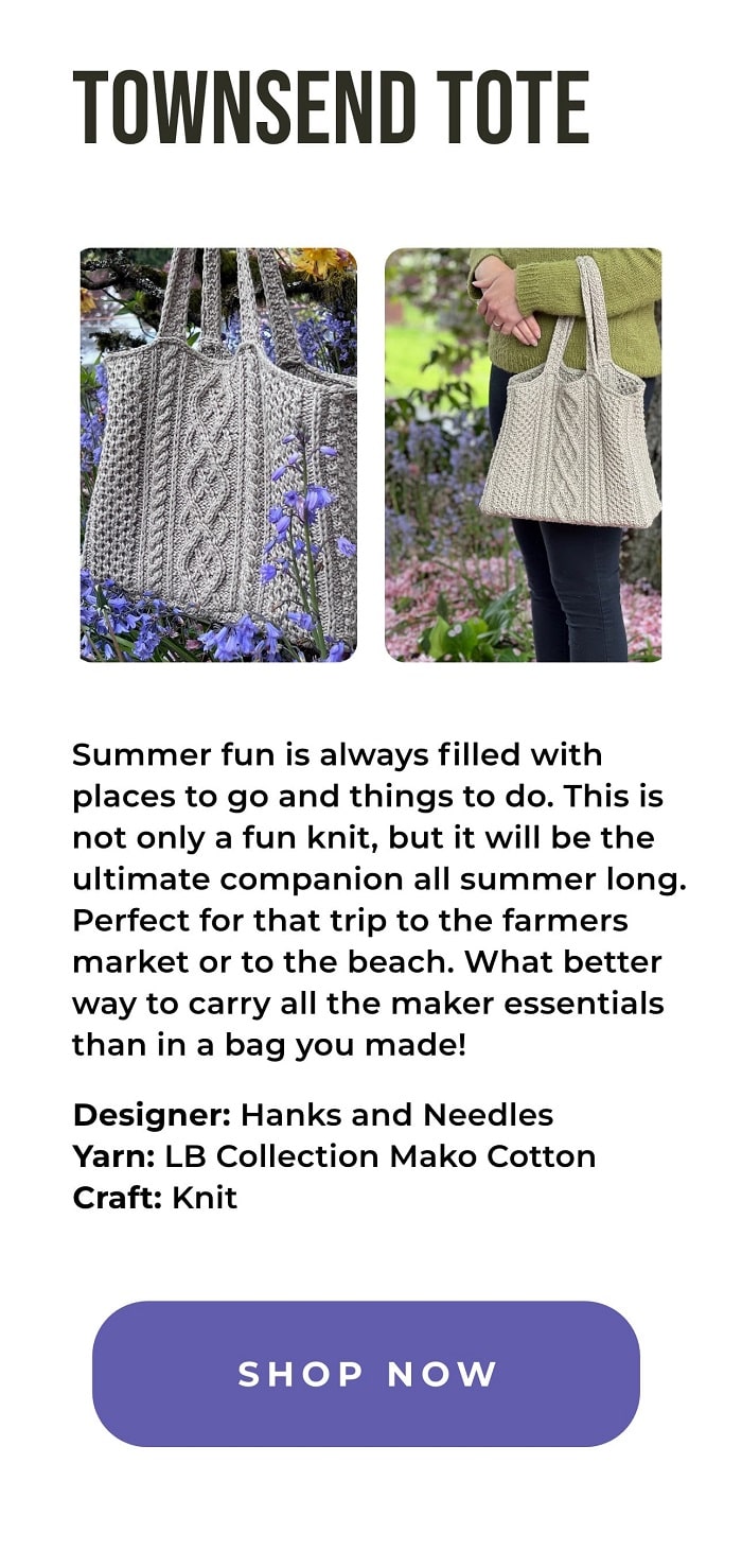 Knit Kit - Townsend Tote