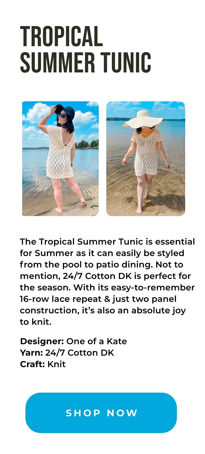 Knit Kit - Tropical Summer Tunic
