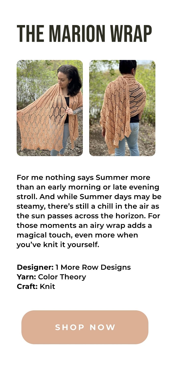 Knit Kit - Marion Wrap