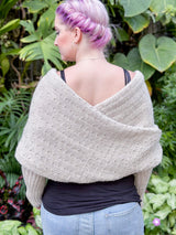 Knit Kit - Snowfall Sweater Scarf image 2 thumbnail