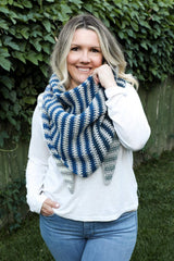 Crochet Kit - Endless Fade Shawl image 1 thumbnail