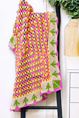 Crochet Kit - Granny's Flower Throw image 1 thumbnail