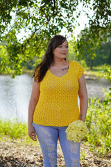 Crochet Kit - Spring Blossom Blouse image 1 thumbnail