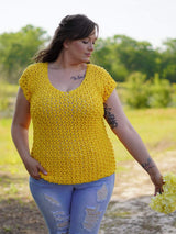Crochet Kit - Spring Blossom Blouse image 2 thumbnail