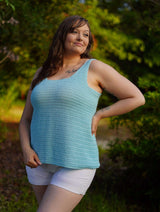 Crochet Kit - Diamond's in The Sky Tank Top image 2 thumbnail