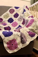 Crochet Kit - Wildflower Baby Blanket image 1 thumbnail