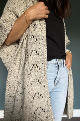 Knit Kit - Miriam Ruana image 1 thumbnail