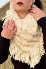 Knit Kit - Snowdrop Cowl image 1 thumbnail