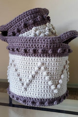Crochet Kit - Berry Stitch Baskets image 1 thumbnail