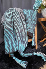 Knit Kit - The Knit Mosaic Throw image 1 thumbnail