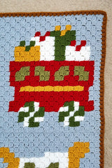 Crochet Kit - Christmas Train Throw image 2 thumbnail