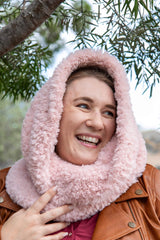 Crochet Kit - Faux Fur Snood image 1 thumbnail