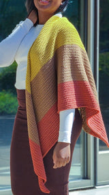 Crochet Kit - Seventh Ave Shawl image 2 thumbnail