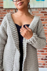 Crochet Kit - Rutland Crochet Cardigan image 1 thumbnail
