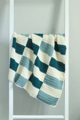 Crochet Kit - Gridlines Baby Blanket image 1 thumbnail