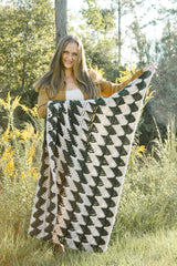 Crochet Kit - Zig Zag Triangle Blanket image 2 thumbnail