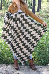 Crochet Kit - Zig Zag Triangle Blanket image 3 thumbnail
