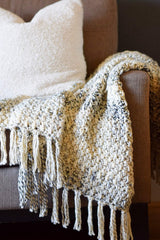 Crochet Kit - Lodge Woven Throw image 1 thumbnail