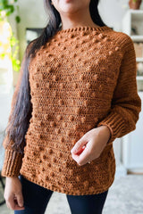 Crochet Kit - Puffin Pullover image 1 thumbnail