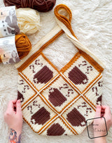 Crochet Kit - Calliope Coffee Bag image 1 thumbnail