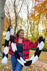 Knit Kit - Faux Paper Chain Scarf image 1 thumbnail