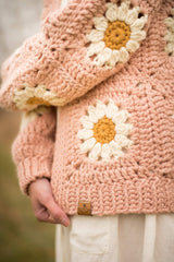 Crochet Kit - Cozy Days Daisy Cardigan image 2 thumbnail